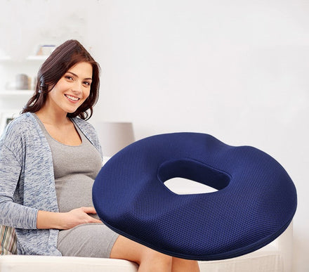 Memory foam office seat cushion pillow