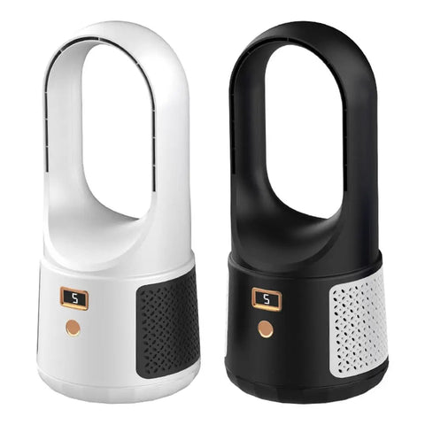 Ventilateur portable domestique sans pales électrique rechargeable sur pied