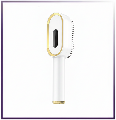 Brosse multifonction 3-en-1 de massage du cuir chevelu et d'application d'huile