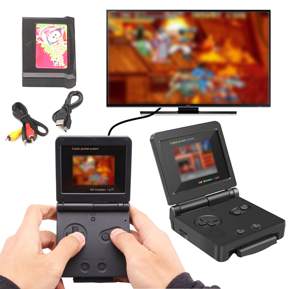 Retro 8-Bit Portable Game Console
