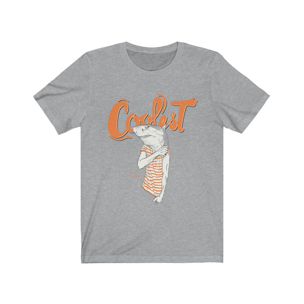 Coolest Shark Graphic T-Shirt