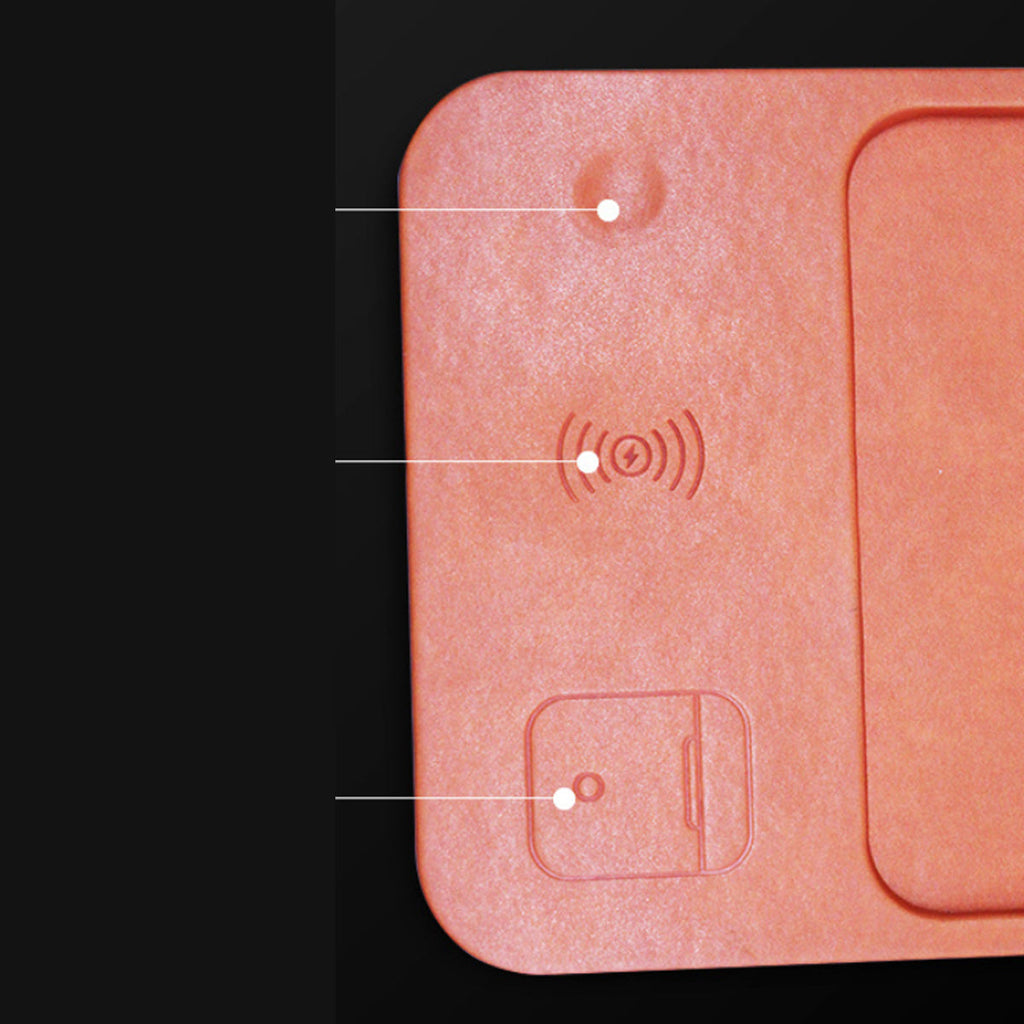Catch-All Tray with 3-in-1 Wireless Charger