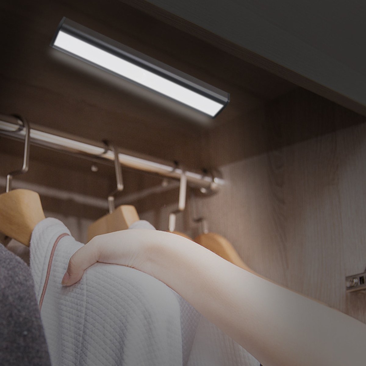 Motion-Sensor LED Lights, Rechargeable