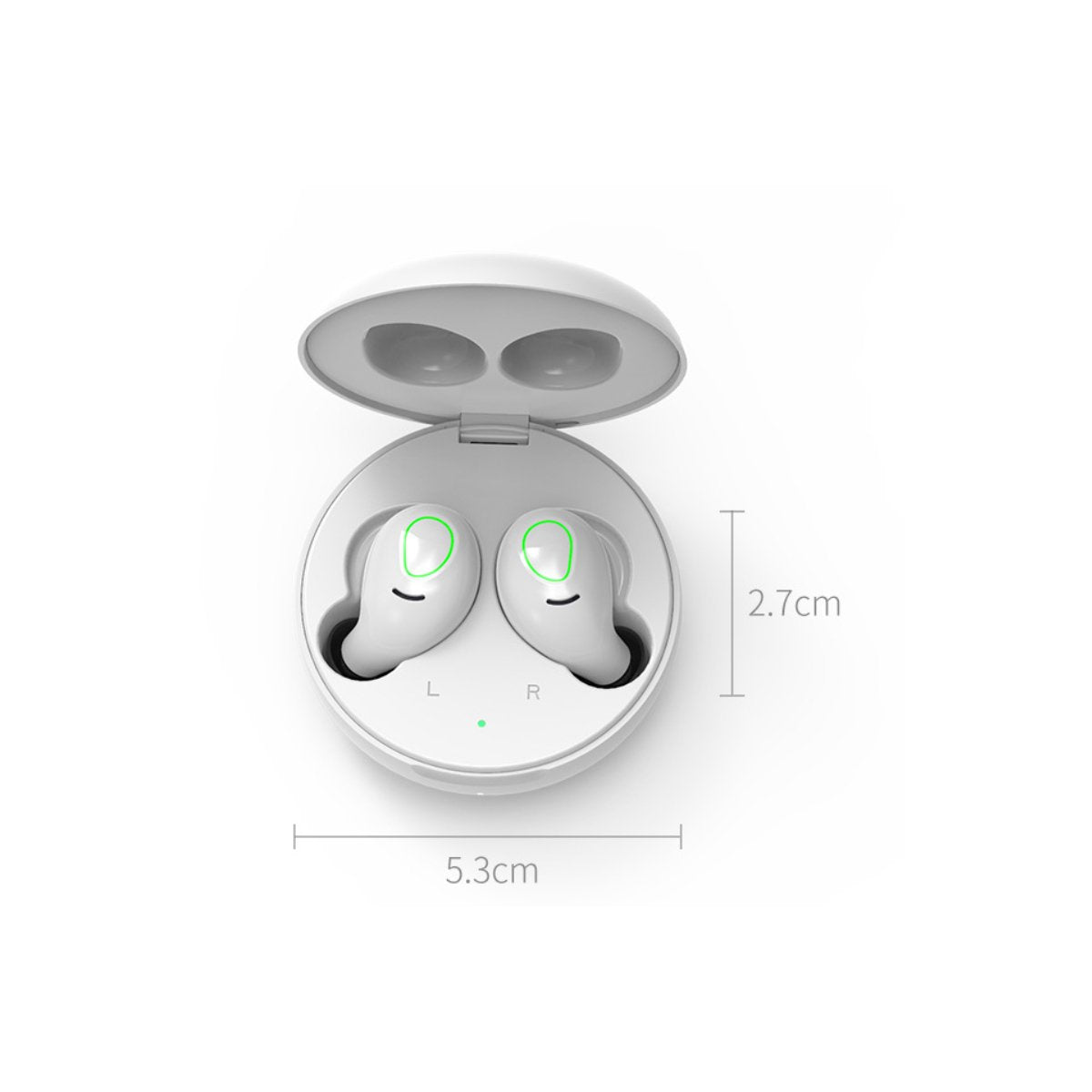 Bluetooth Earbuds with Wireless Charging Pad