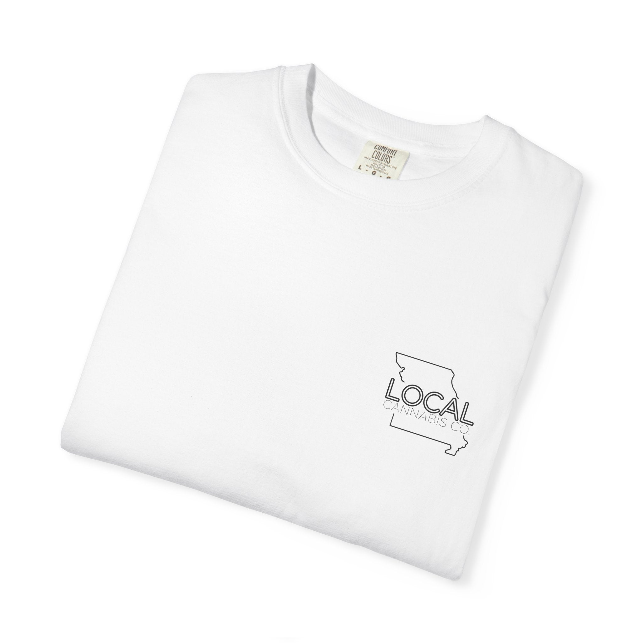 T-shirt unisexe teint en pièce