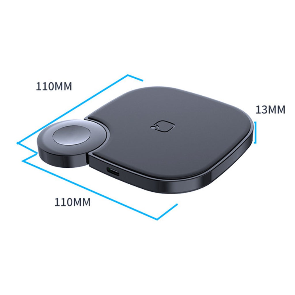 2-in-1 Wireless Phone and Apple Watch Charger
