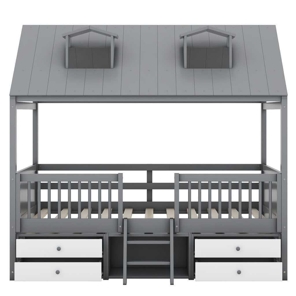 Bed Frame White Wood for bedroom and guest room furnishing