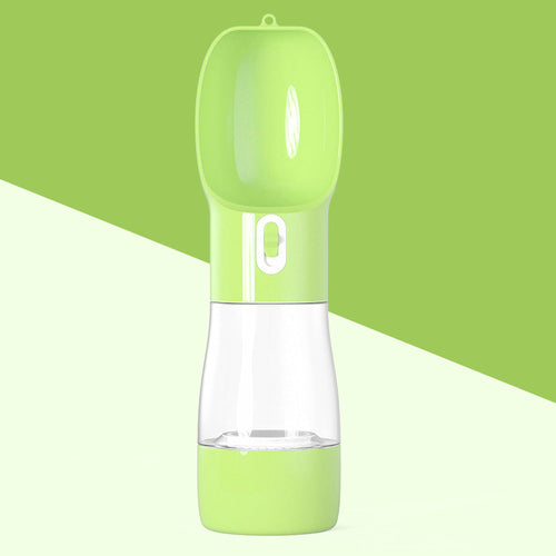 Bouteille portable pour eau et nourriture pour animaux de compagnie