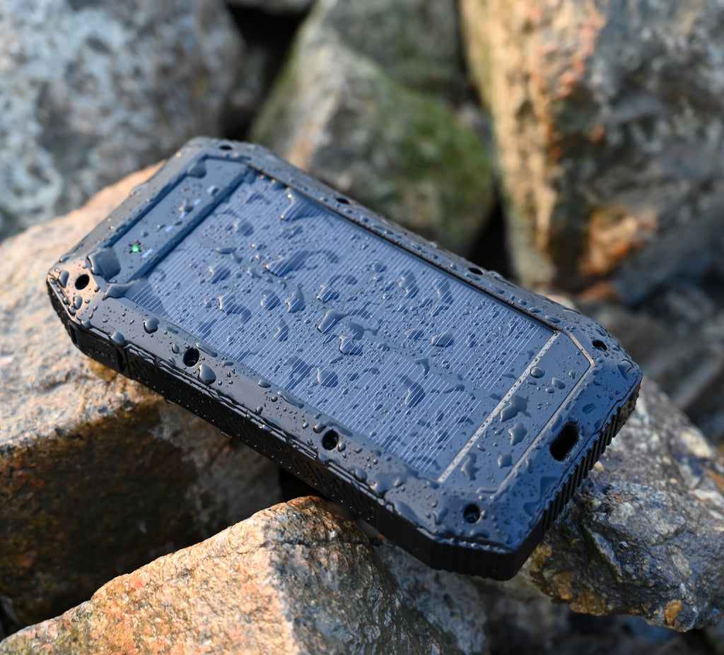 Sun Chaser Solar Wireless Charging Power Bank, 10,000 mAh