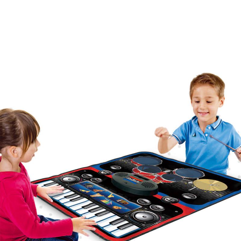Kids Musical Instruments Play Mat