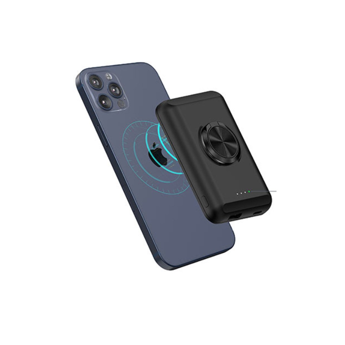 Magnetic Wireless Charger and Power Bank for iPhone