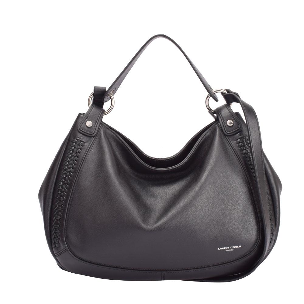 Maria Carla Smooth Leather Handbag