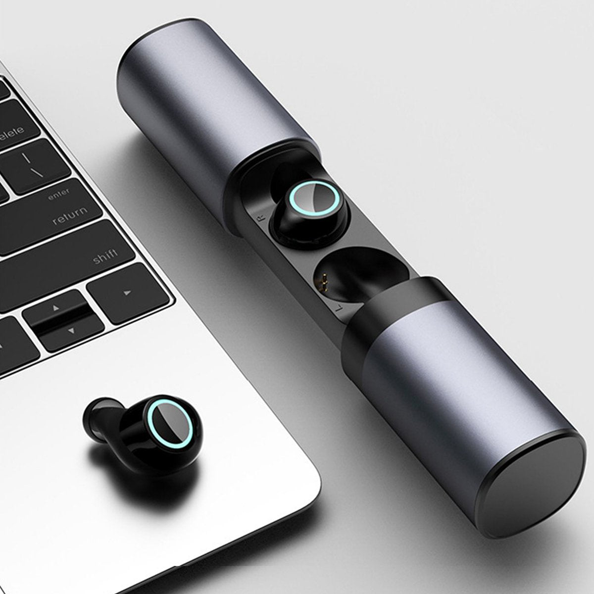 True Twin 2-in-1 Wireless Earbuds with Phone Charger