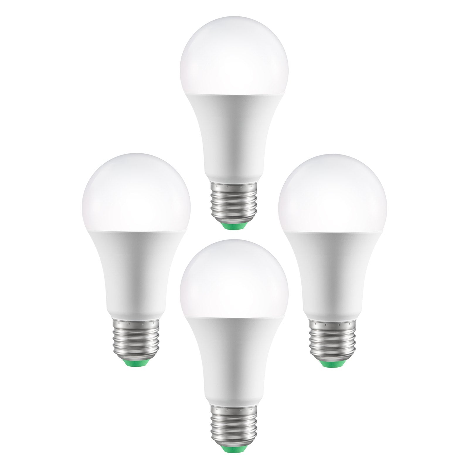 Smart LED Light Bulbs 4-Pack, Multicolor 800 Lumen WiFi