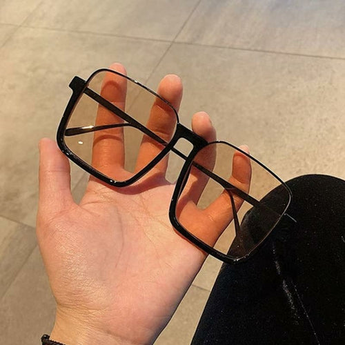 Oversized Square Vintage Sunglasses for Women
