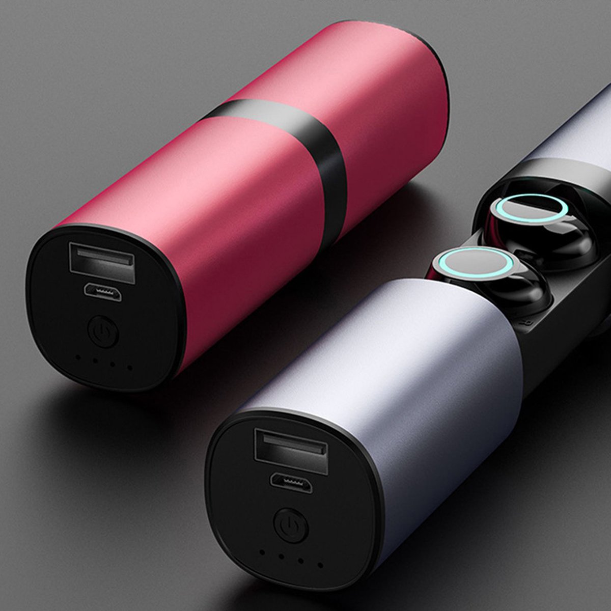 True Twin 2-in-1 Wireless Earbuds with Phone Charger