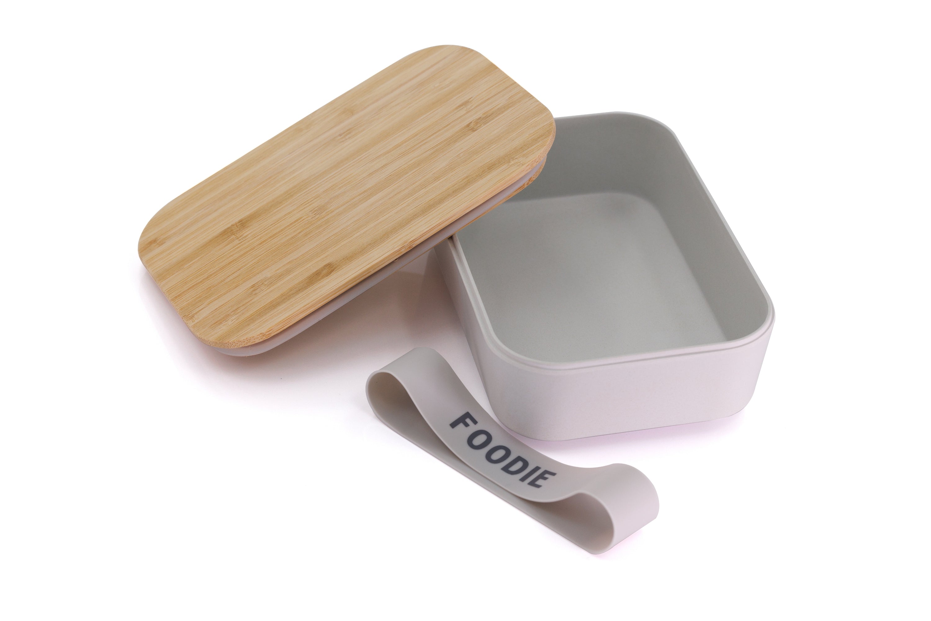 Bamboo Lunch Box 3-Pack, Gray