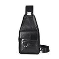 Men's Crossbody Sling Bag, Retro Travel
