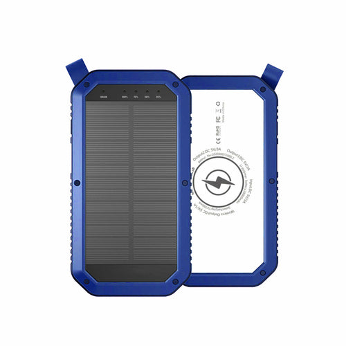 Sun Chaser Solar Wireless Charging Power Bank, 10,000 mAh