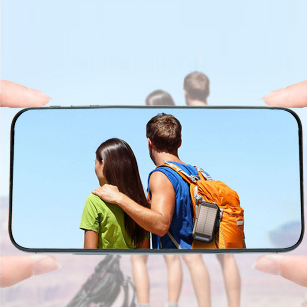 Sun Chaser Solar Wireless Charging Power Bank, 10,000 mAh