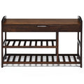 Bamboo Storage Bench for Entryway, Boot and Shoe Seat