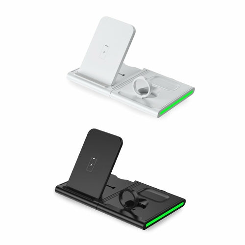 Magnetic Power Tiles 4-in-1 Wireless Charging Station