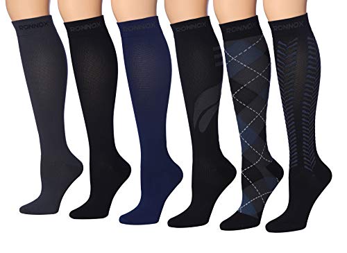 Ronnox Knee-High Compression Socks – Men & Women