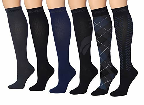 Ronnox Knee-High Compression Socks – Men & Women