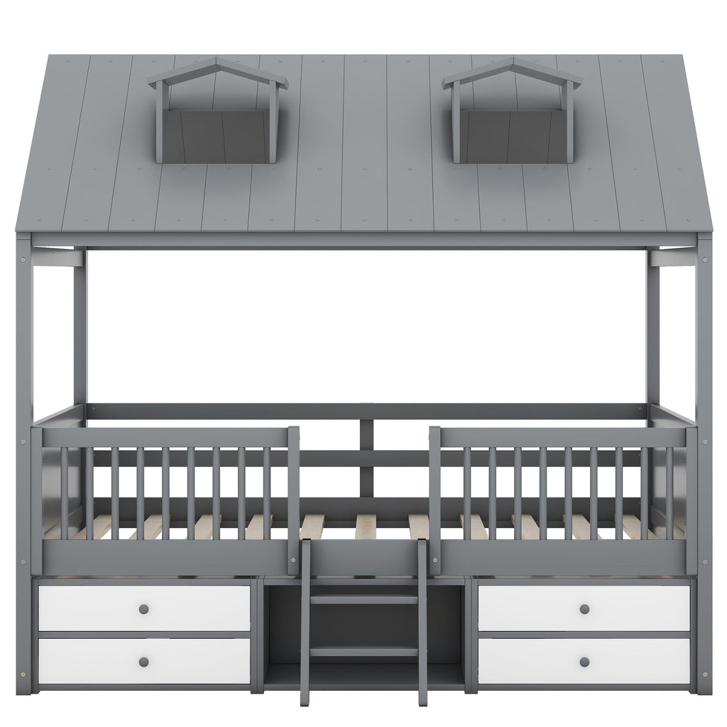 Bed Frame White Wood for bedroom and guest room furnishing