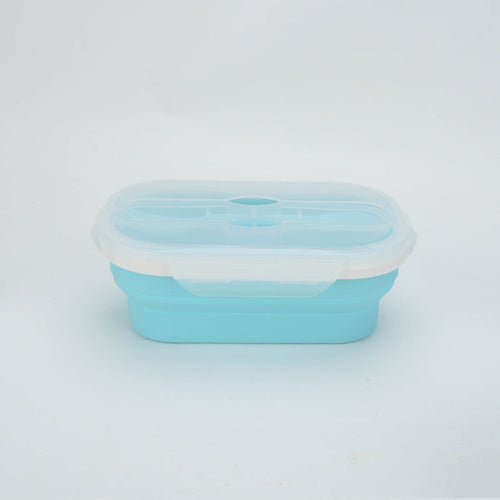 Foldable Silicone Lunch Box and Cup Set