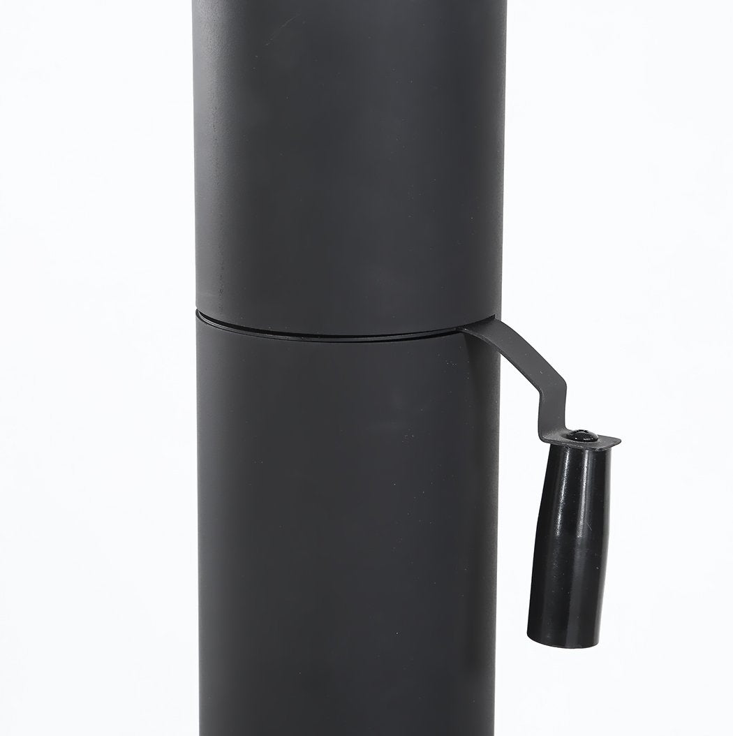 3-in-1 Charcoal BBQ Grill, Pizza Oven and Smoker