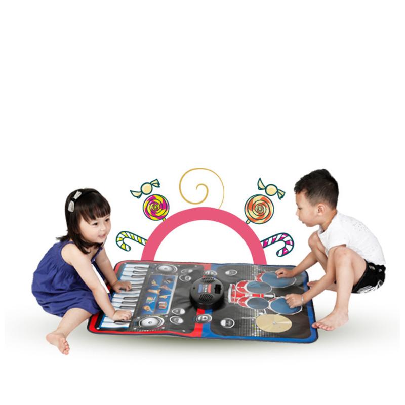 Kids Musical Instruments Play Mat