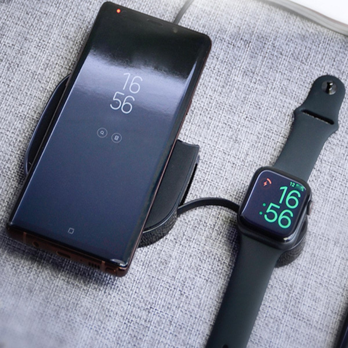 2-in-1 Wireless Phone and Apple Watch Charger