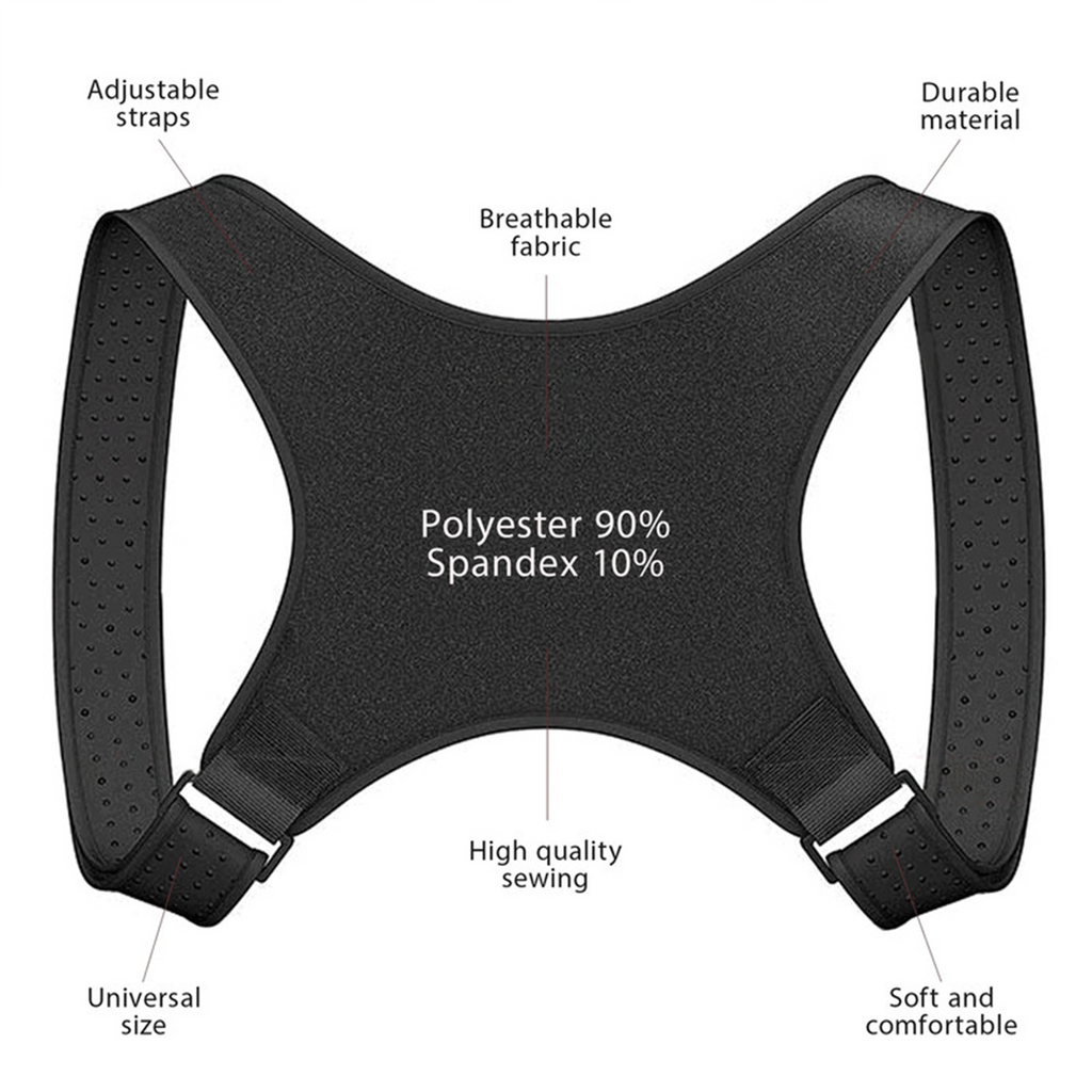 Adjustable Posture Corrector – Shoulder Support Brace
