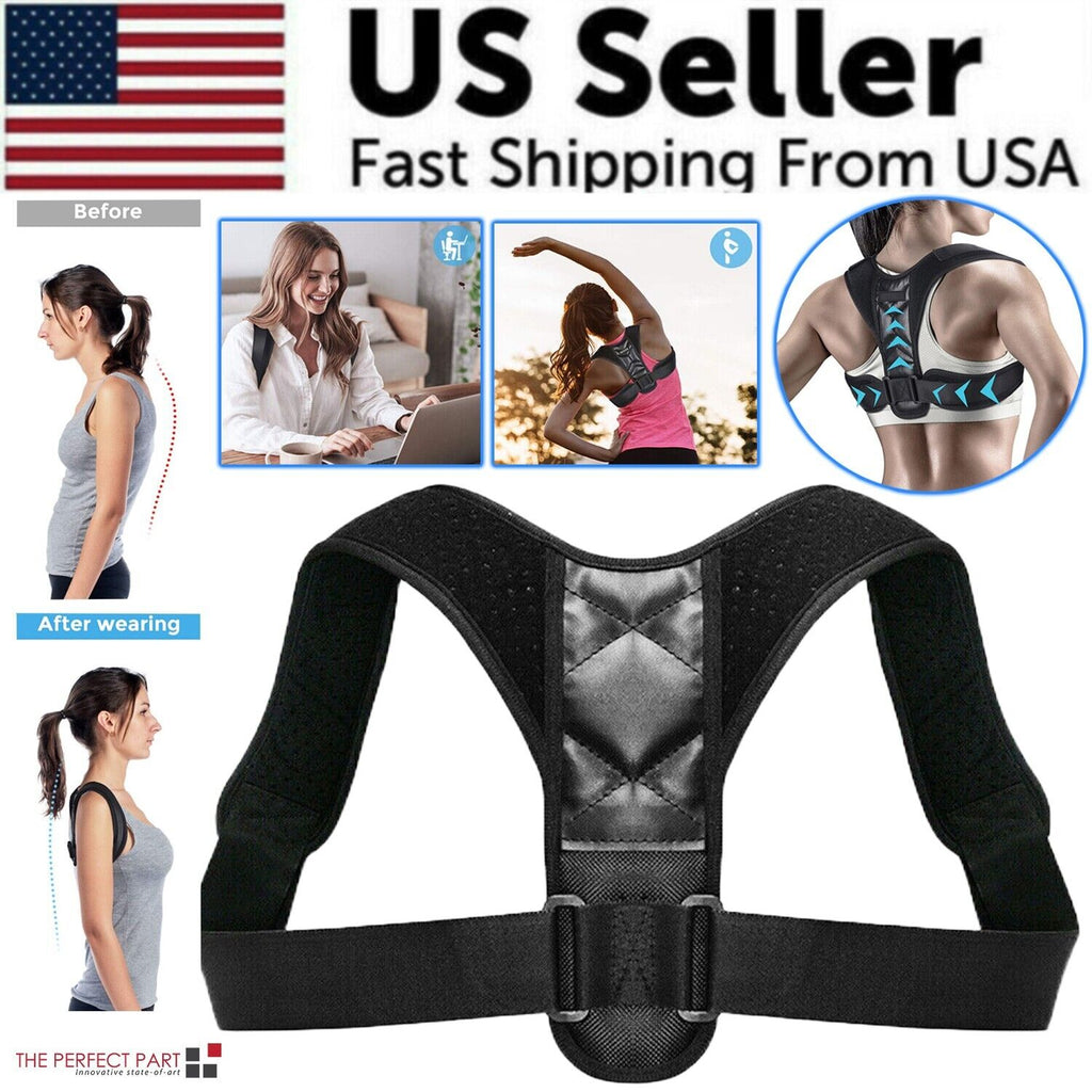 Adjustable Posture Corrector – Back Brace & Clavicle Support