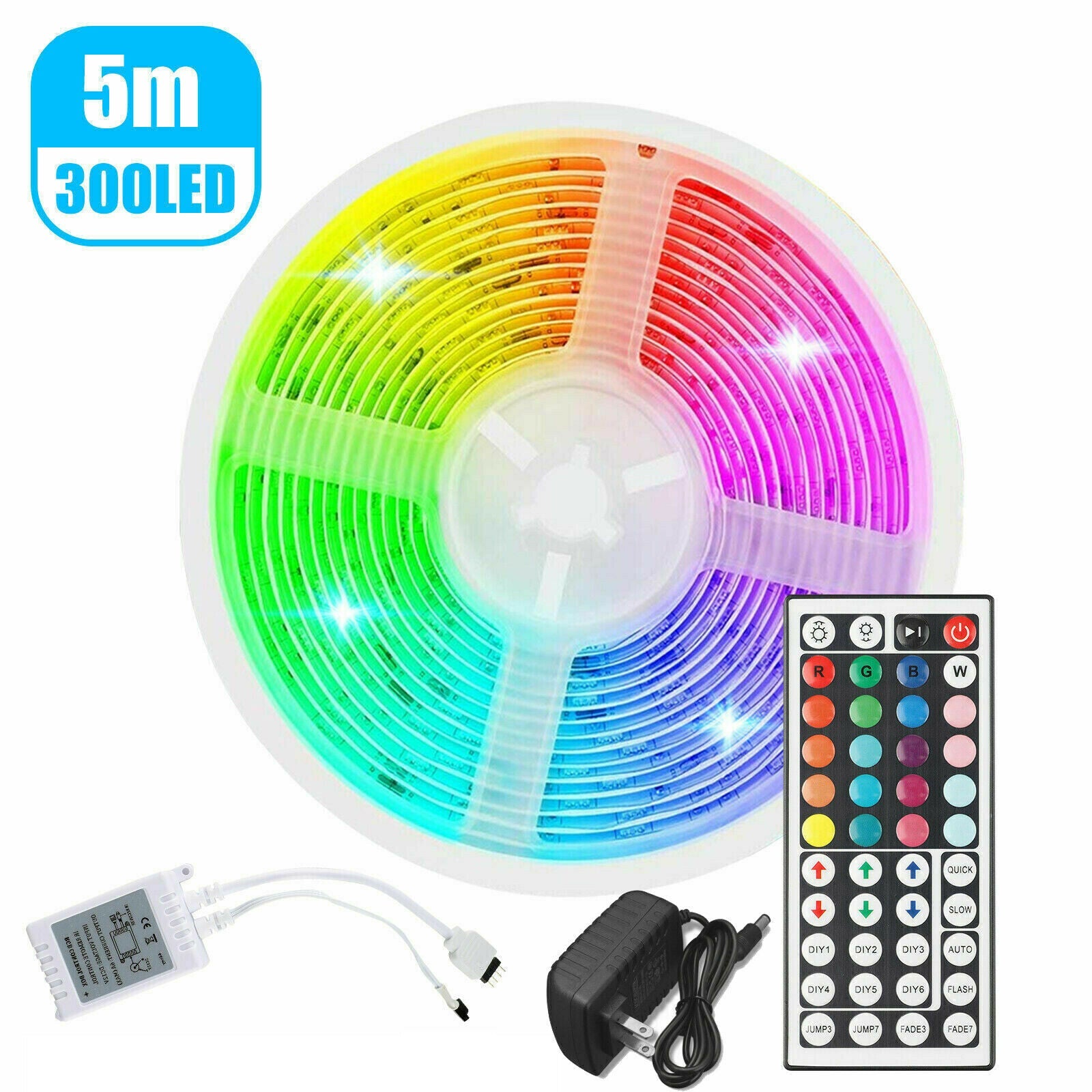 32FT RGB LED Strip Lights with Remote