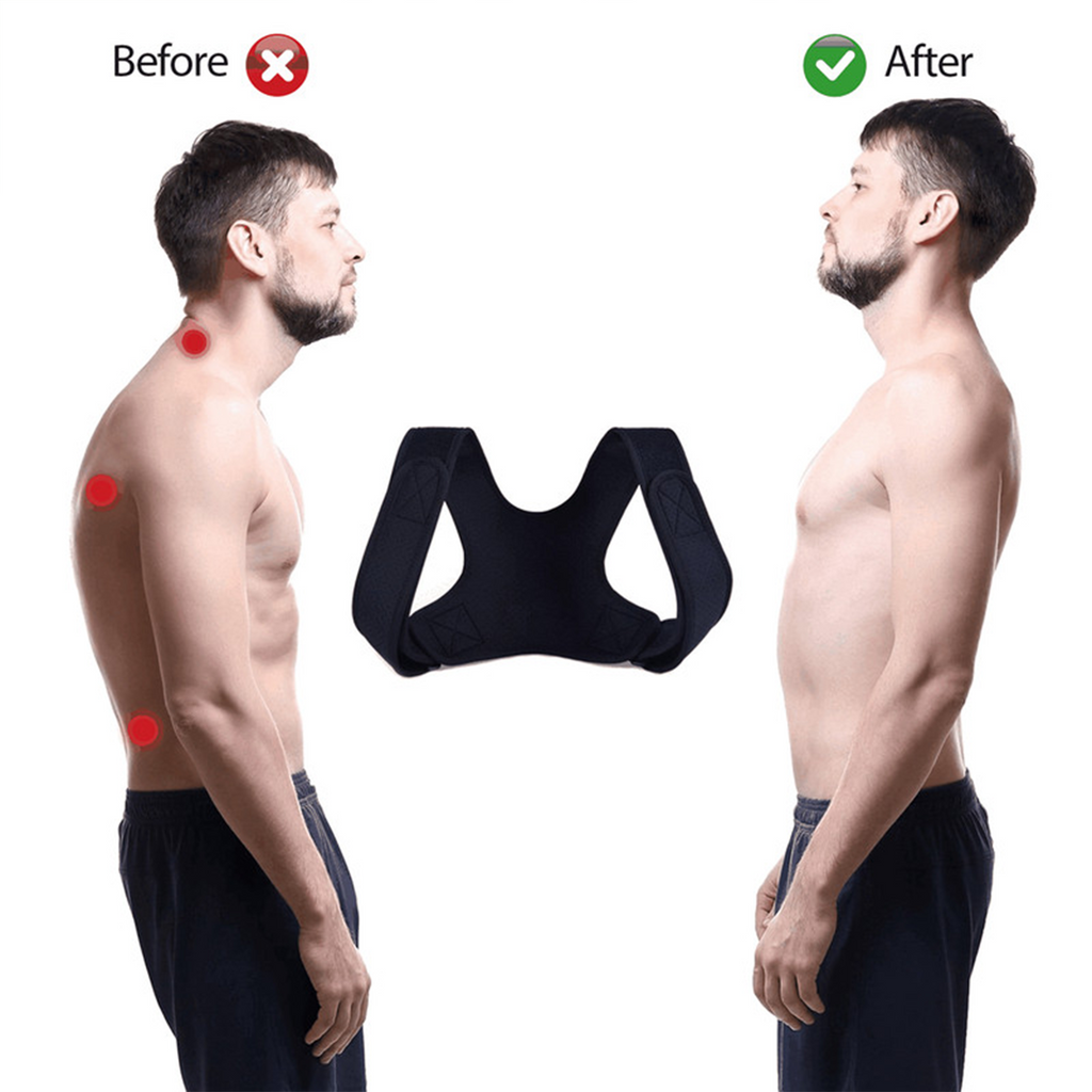 Adjustable Posture Corrector – Shoulder Support Brace