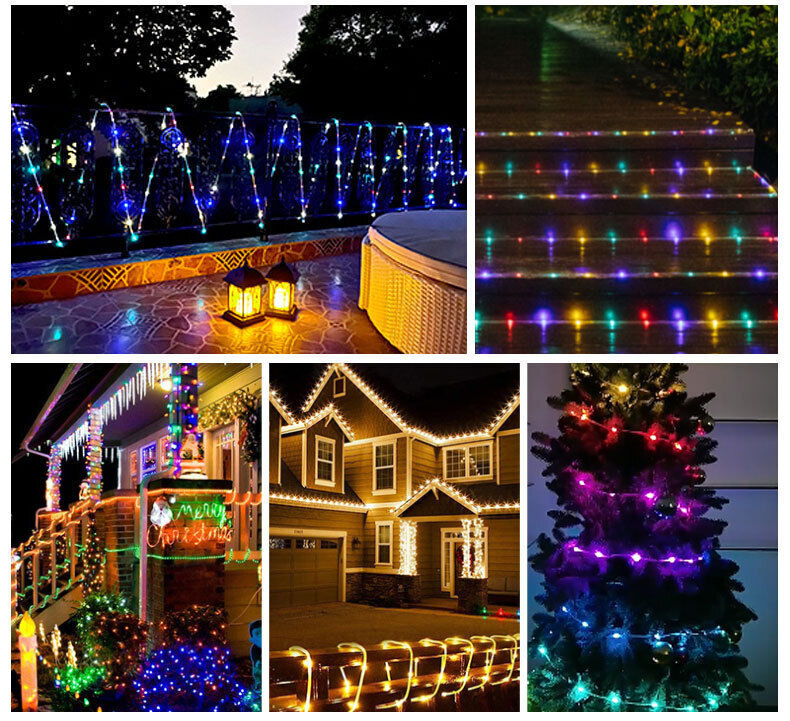 33FT LED Rope Light for Outdoor and Garden