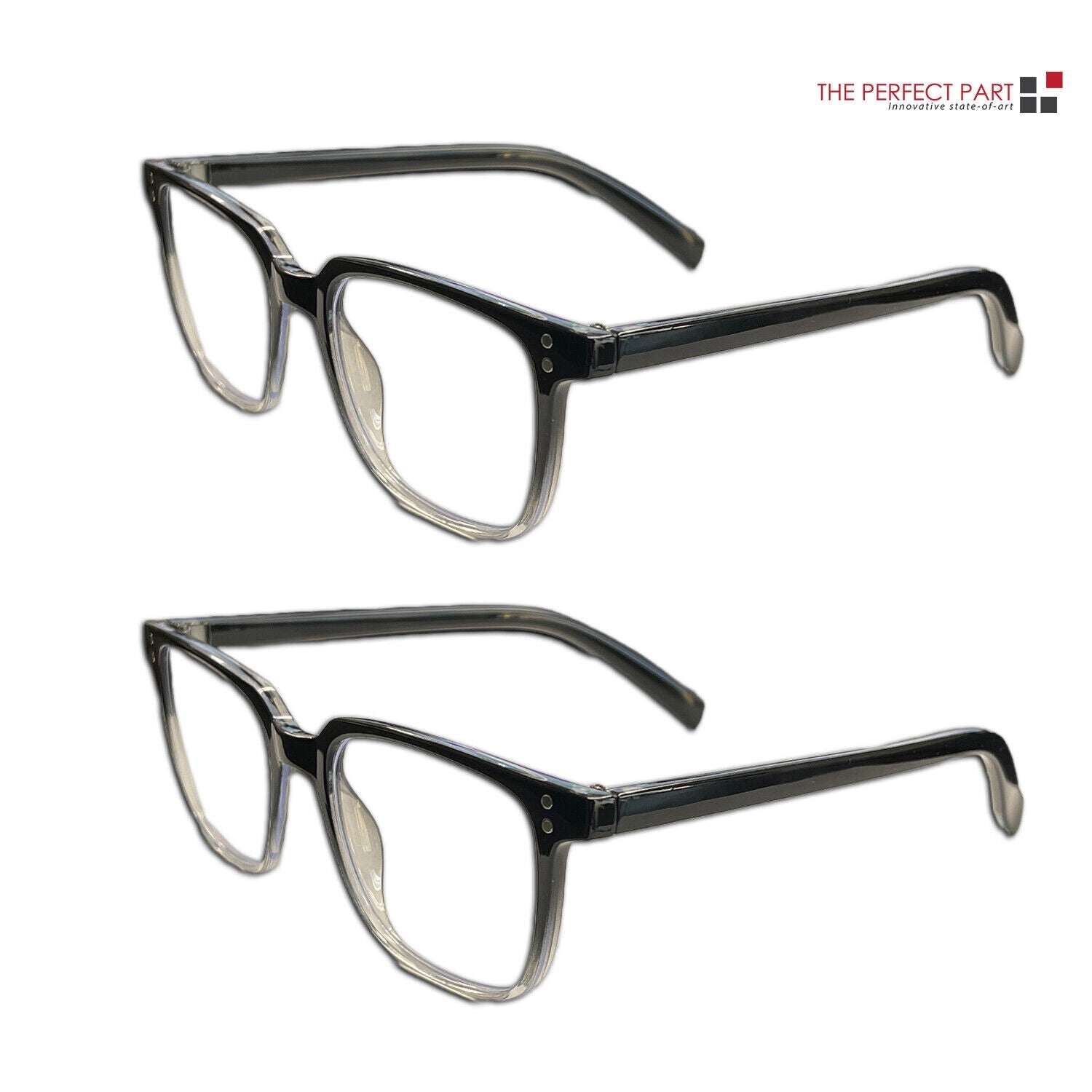 Blue Light Blocking Reading Glasses – 2-Pack Unisex