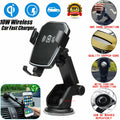 Qi Wireless Car Charger and Phone Mount, 2-in-1
