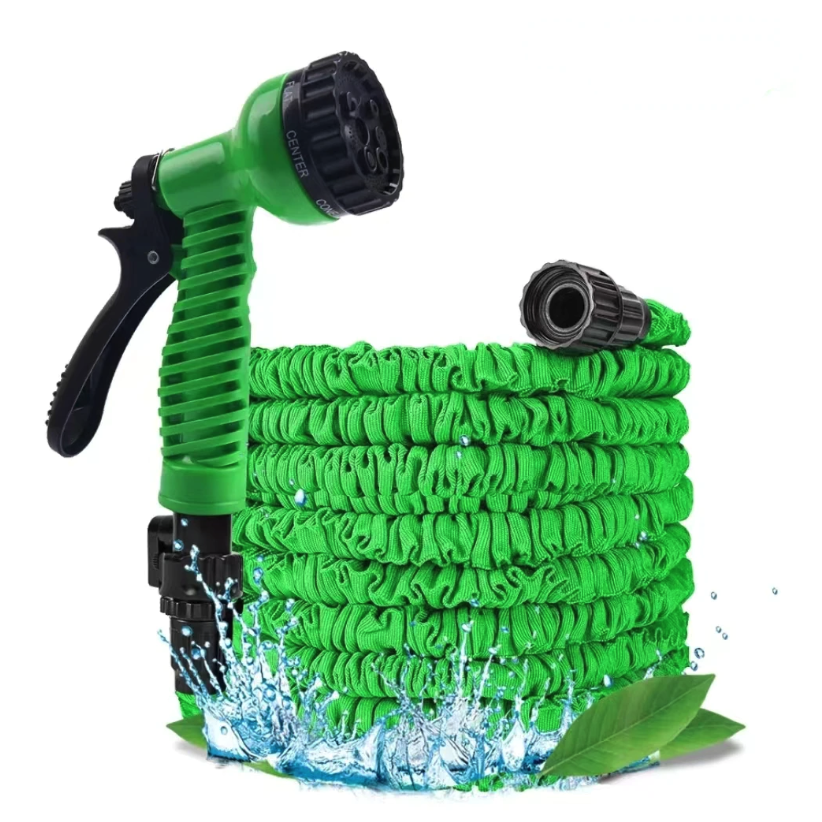 Expandable Garden Hose with Spray Nozzle