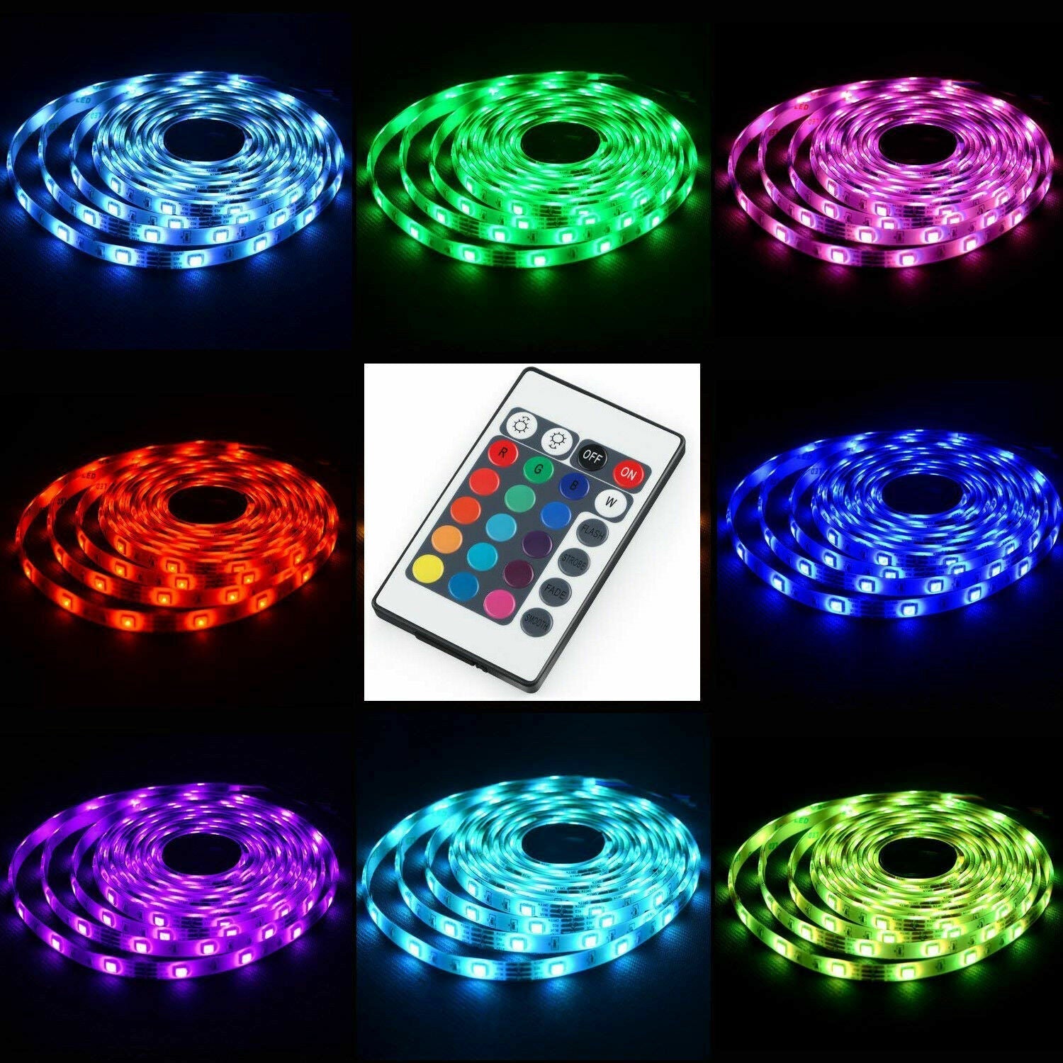 USB LED TV Backlight Strip, RGB Color-Changing