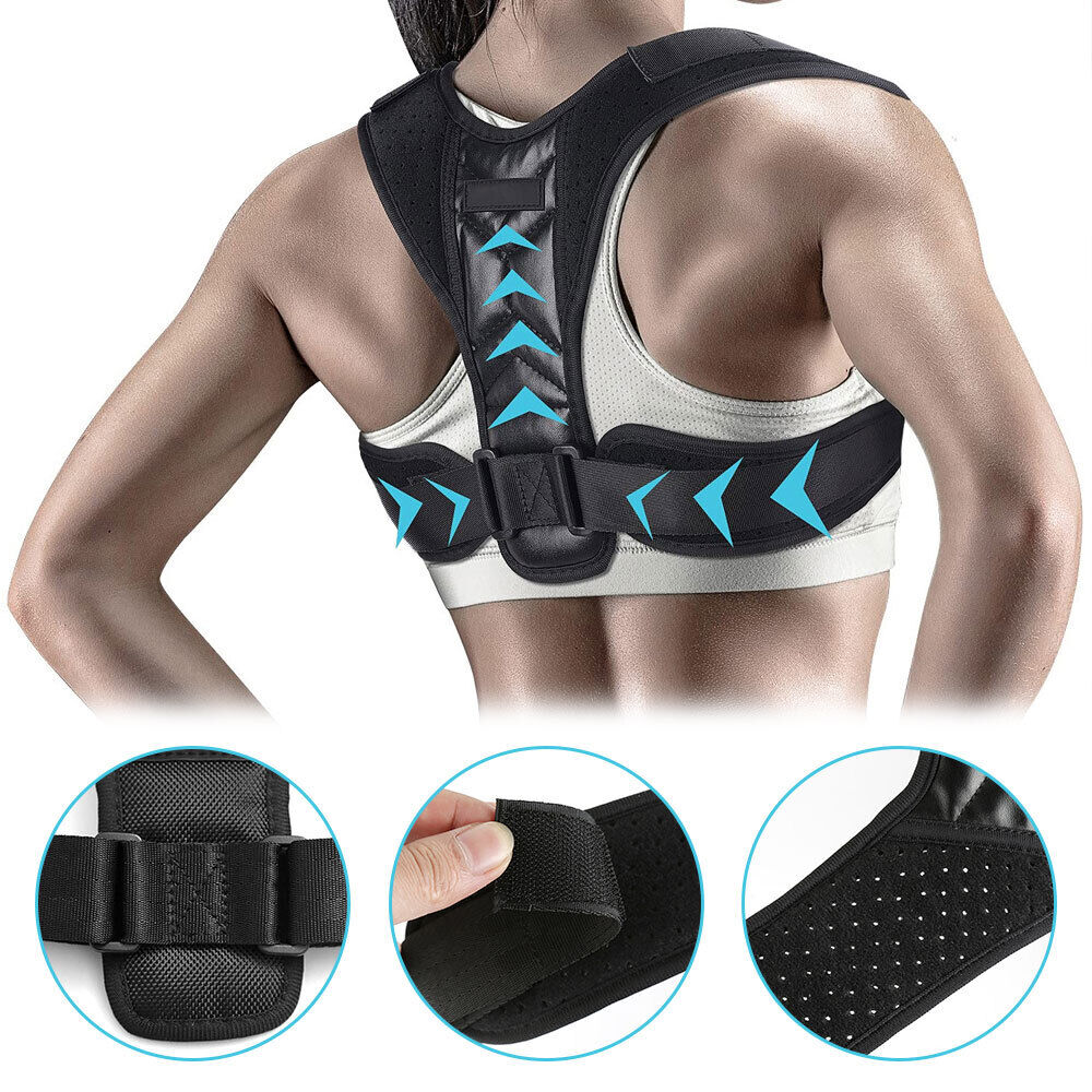Adjustable Posture Corrector – Back Brace & Clavicle Support