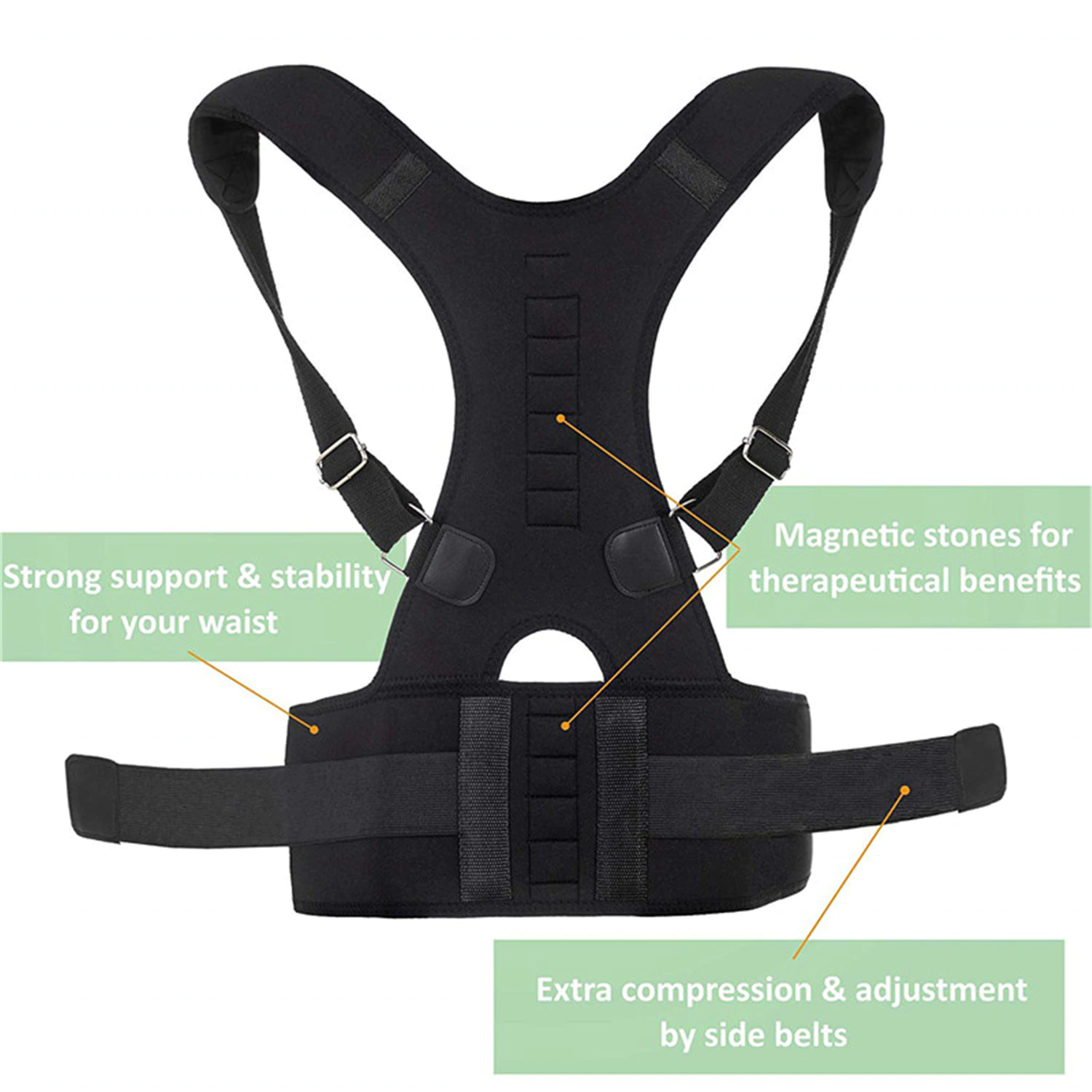 Magnetic Posture Corrector Back Brace