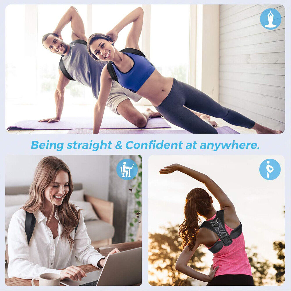Adjustable Posture Corrector – Back Brace & Clavicle Support