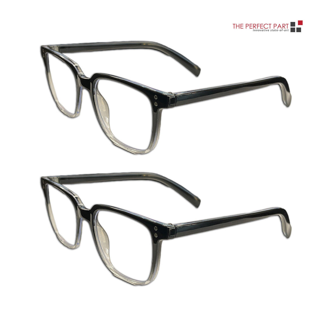 Blue Light Blocking Reading Glasses – 2-Pack Unisex