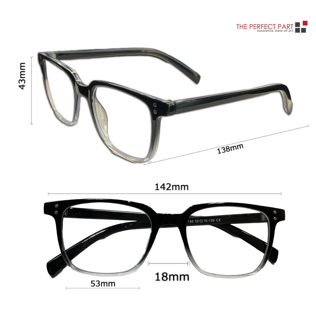 Blue Light Blocking Reading Glasses – 2-Pack Unisex