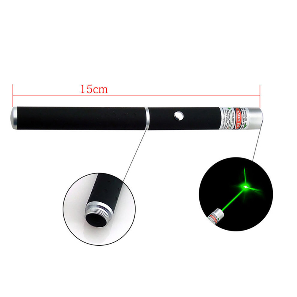 3-Pack Laser Pointer Pens, Green Blue Red