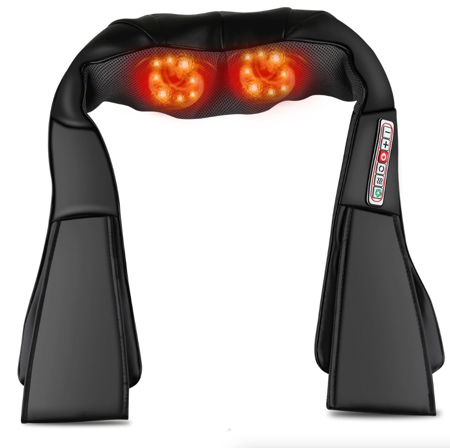 Shiatsu Back, Neck & Shoulder Massager with Heat