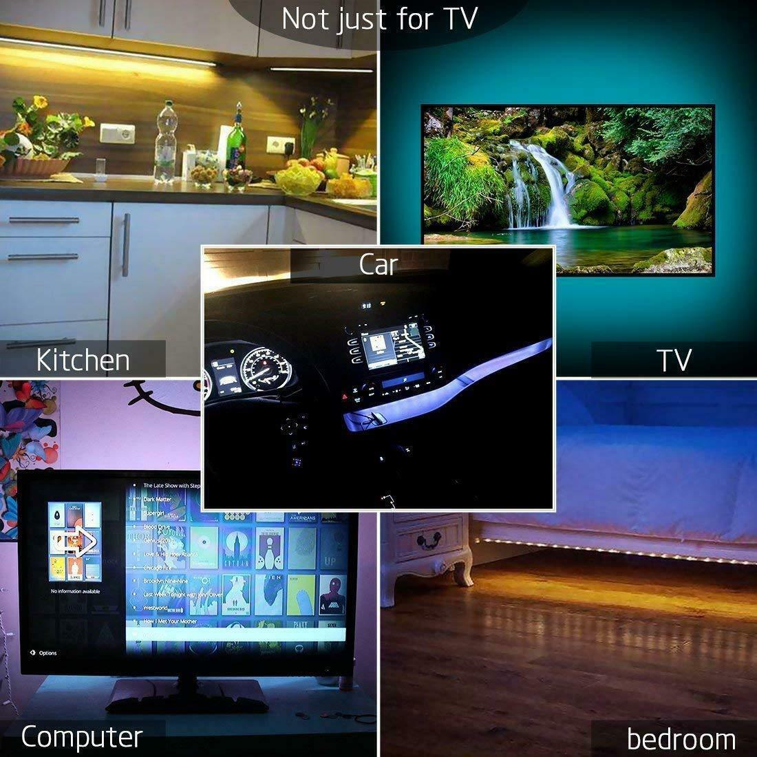 USB LED TV Backlight Strip, RGB Color-Changing